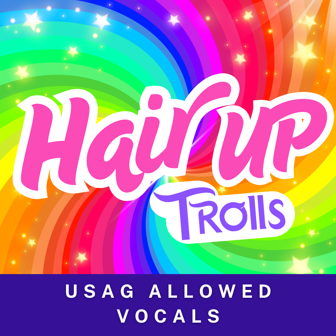Hair Up - Trolls | Vocal Version